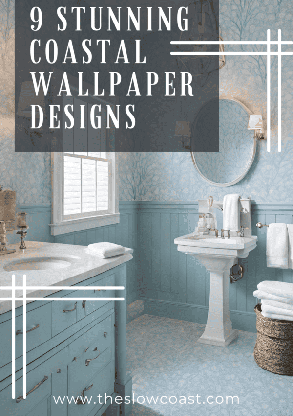 9 Stunning Coastal Bathroom Wallpaper Designs