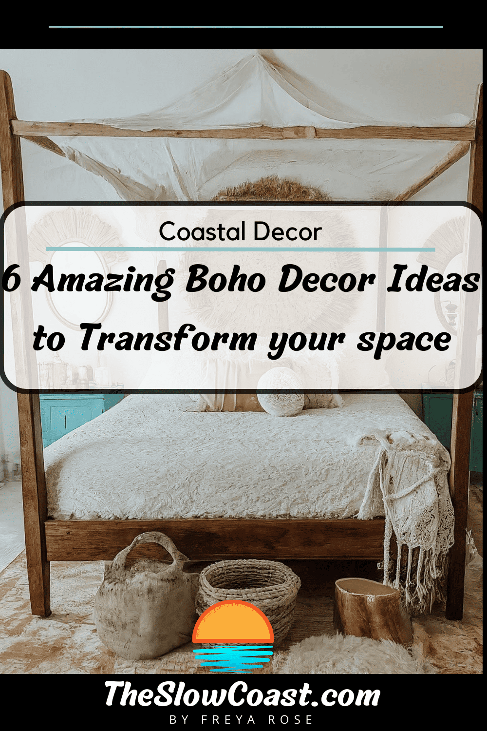 coastal boho decor
